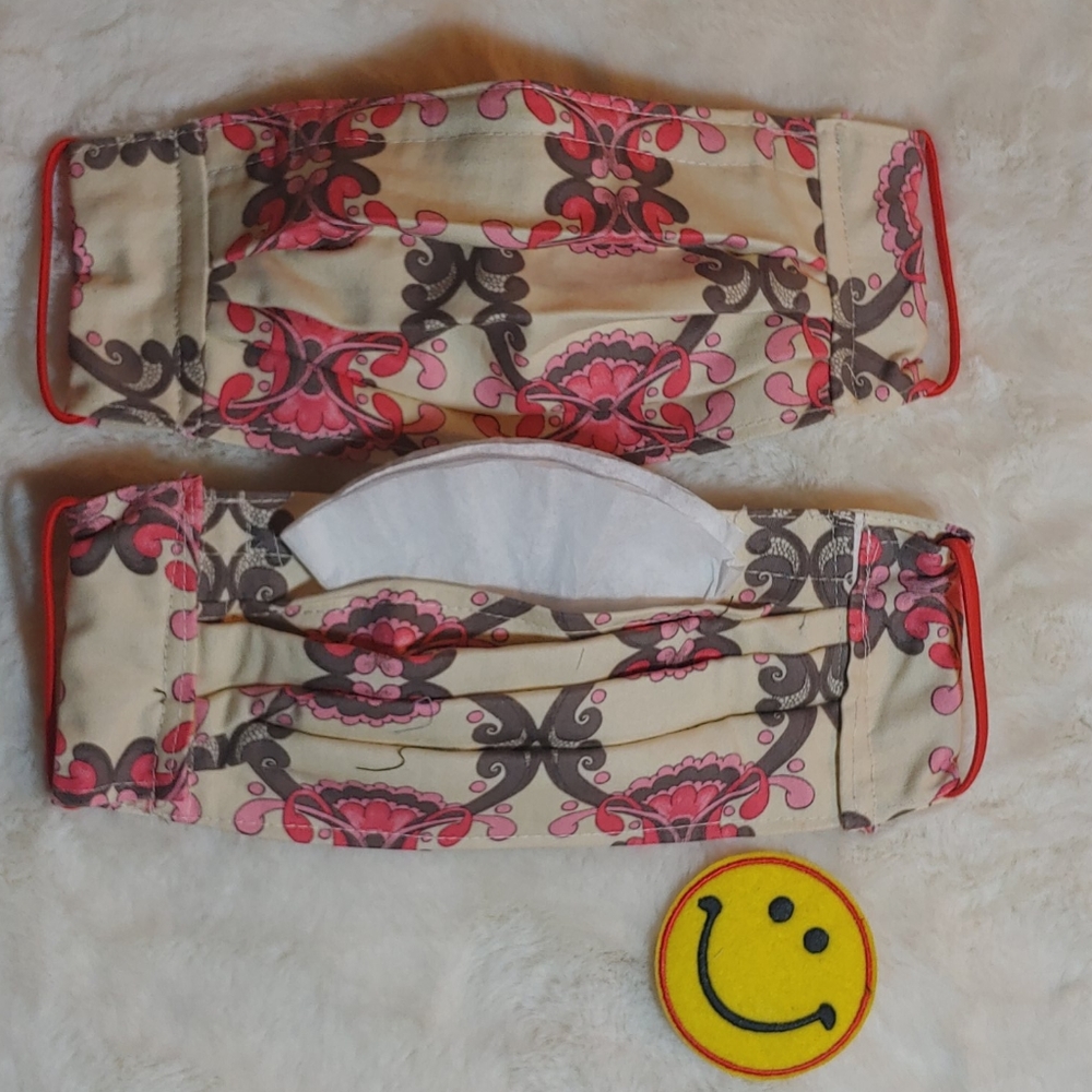 Nose Bar & Filter Pocket Pretty Face Masks
